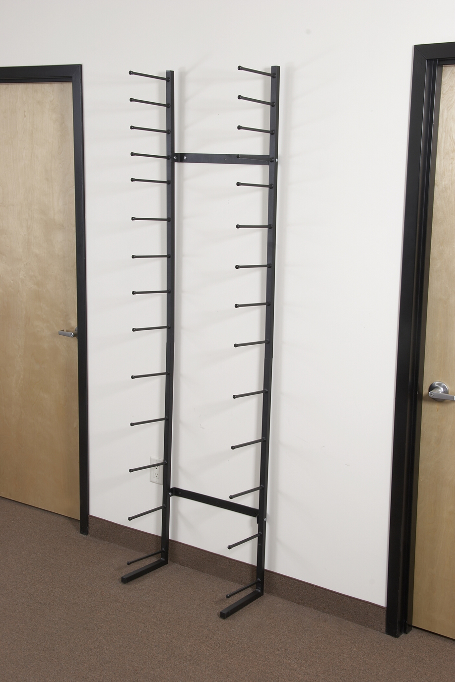 Vis-i-Rack for large rolled documents such as blueprints, plans and architectural drawings.