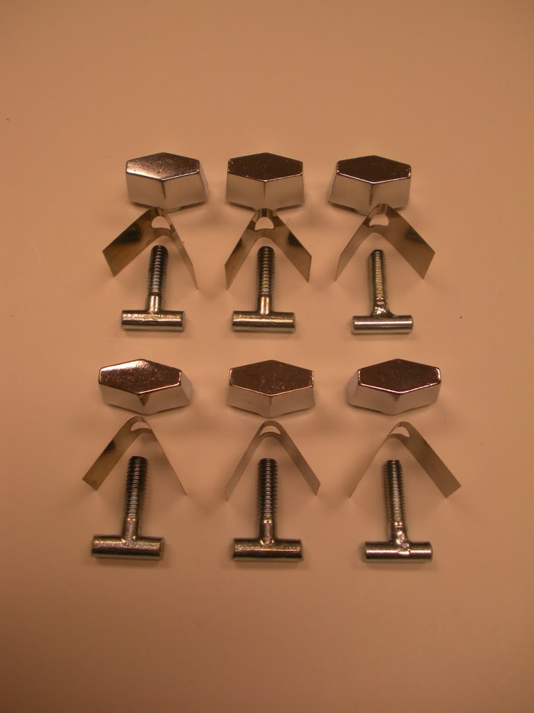 Hardware for print clamps.
