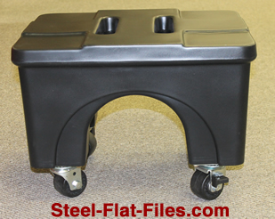 Dunnage racks on casters- a great new idea!