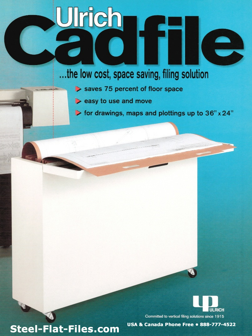 Ulrich Cadfiles for large document storage roll to where you need them!